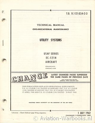 Technical Manual Utility systems USAF Series EC0121H Aircraft