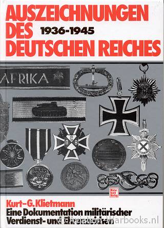 Auszeichnungen des Deutschen Reiches 1936-1945