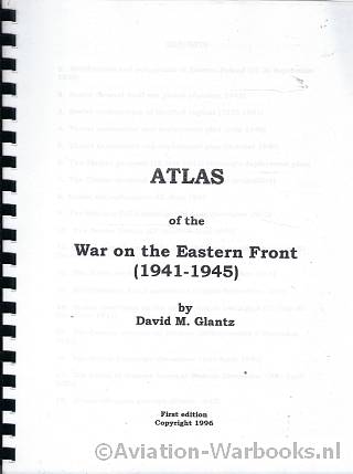 Atlas of the War on the Eastern Front (1941-1945)