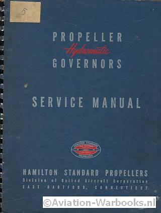 Propeller Hydromatic Governors Service Manual