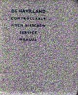 De Havilland Controllable Pitch Airscrew service manual